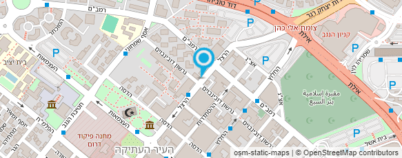 מפת הגעה אל בר-קעקועים