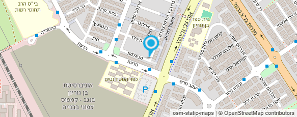 מפת הגעה אל זוהר אינסטלציה