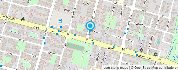 מפת הגעה אל יפית ציפורניים