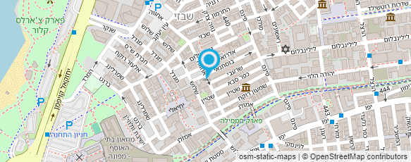 מפת הגעה אל גלריה טבי Tavi Art Gallery