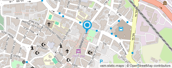 מפת הגעה אל חנות קטנה ומטריפה