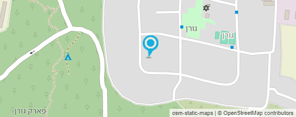 מפת הגעה אל בקתות בצל הגפן