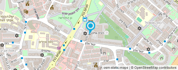 מפת הגעה אל קפה יעל