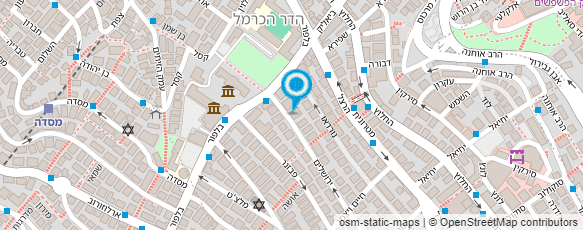 מפת הגעה אל עוזיאל בן דוד עיצוב שיער