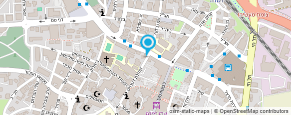 מפת הגעה אל ממתקי שהין