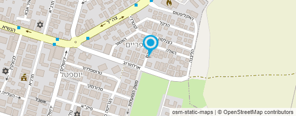 מפת הגעה אל פעוטון של אנה