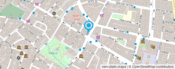 מפת הגעה אל אצל הרצל