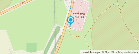 מפת הגעה אל בית אומני הגולן - מרכז וואסט