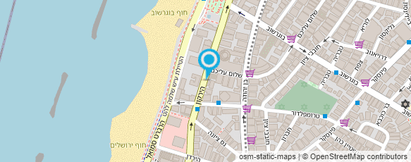 מפת הגעה אל גלריה החללית