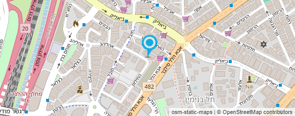 מפת הגעה אל עו"ד סבוראי עודד