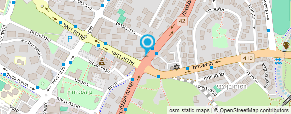 מפת הגעה אל פלאפל אמסלם