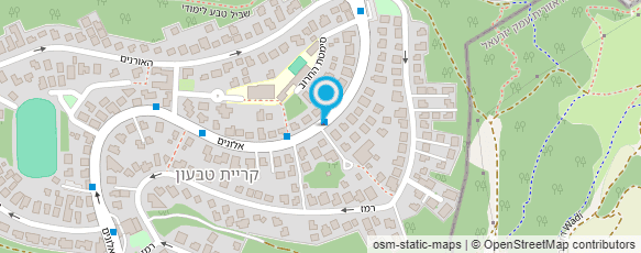 מפת הגעה אל דייויד אביטל