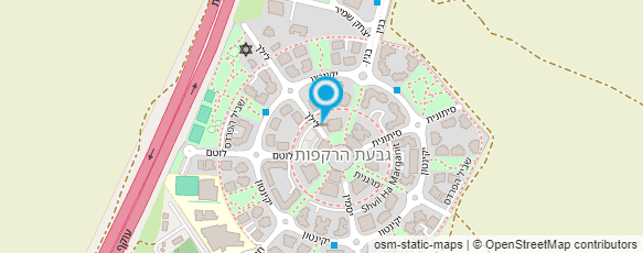 מפת הגעה אל מחסני להב