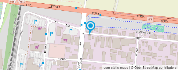 מפת הגעה אל מחסני להב