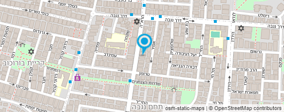 מפת הגעה אל מנחם רבוי - הבלוג