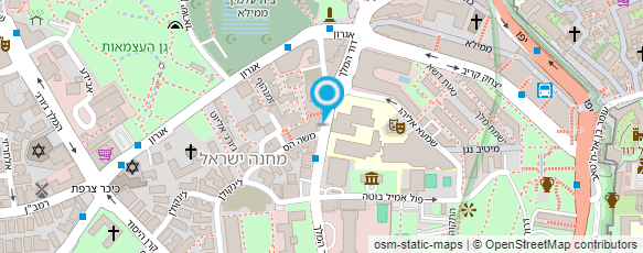 מפת הגעה אל המרכז העולמי למורשת יהדות צפון אפריקה מפת הגעה אל המרכז העולמי למורשת יהדות צפון אפריקה