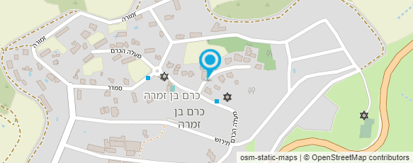 מפת הגעה אל אור בכרם - צימרים יוקרתיים