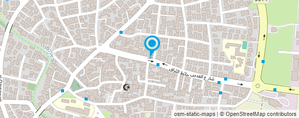 מפת הגעה אל חומוסיית עפיף סולטאן