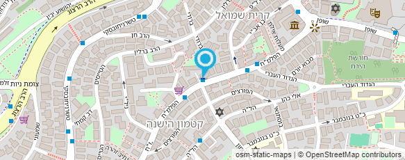 מפת הגעה אל עו"ד אבישר אסף