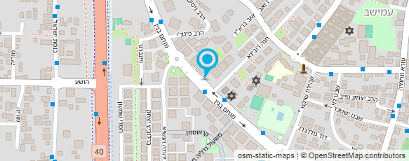 מפת הגעה אל עו"ד עם שלם ענת