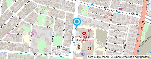 מפת הגעה אל פרופ' פליס דן-ניתוחי ראש וצוואר