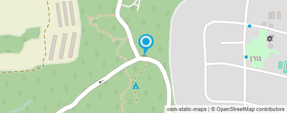 מפת הגעה אל פארק גורן