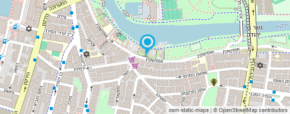 מפת הגעה אל רשות נחל הירקון