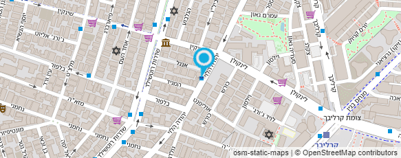 מפת הגעה אל דוד פירות וירקות