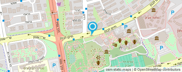 מפת הגעה אל המוזיאון לדואר ולבולאות