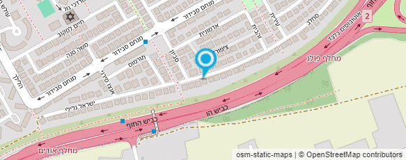 מפת הגעה אל איריס יוספי - מעצבת מטבחים