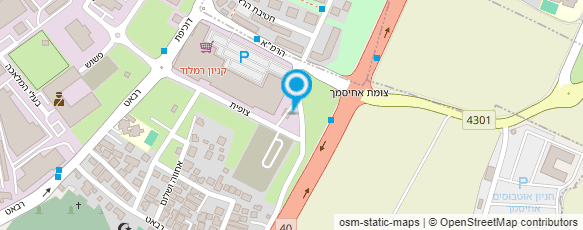 מפת הגעה אל פיצה האט