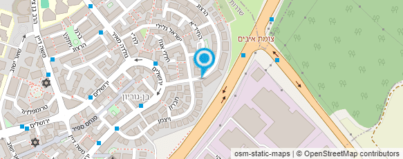 מפת הגעה אל אוזן רפאל מפת הגעה אל אוזן רפאל