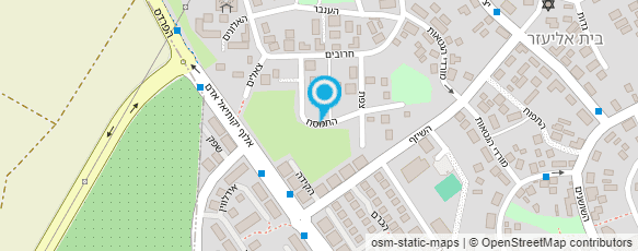 מפת הגעה אל בדש איטום ובידוד