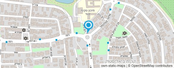 מפת הגעה אל מועדון בדמינטון