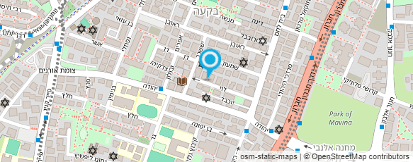 מפת הגעה אל סטיבן דרוקר ניהול בניה