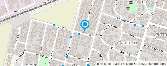 מפת הגעה אל מוניות משה