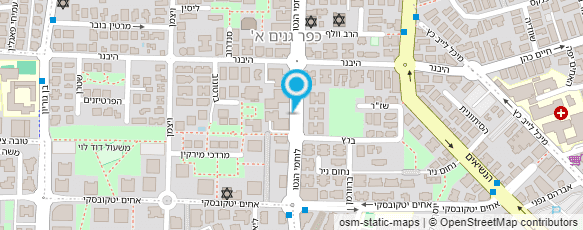 מפת הגעה אל מגע מרפא-שלמה גילברג