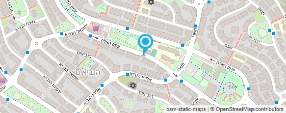 מפת הגעה אל חנה וובר - מעצבת שמלות