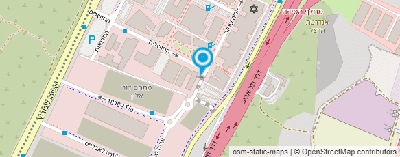 מפת הגעה אל ת.מ.י.ר תאגיד מיחזור האריזות