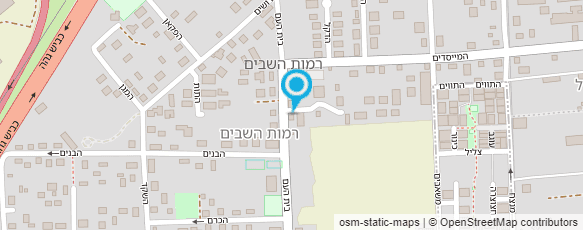 מפת הגעה אל מינימרקט רמות השבים