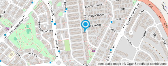 מפת הגעה אל דוג ווקר Dog Walker