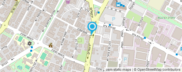 מפת הגעה אל המוסד לביטוח לאומי