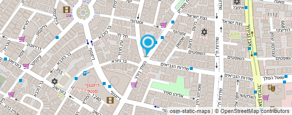 מפת הגעה אל לה פרוטריה של איציק מיציק