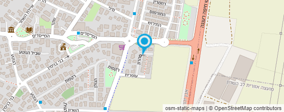 מפת הגעה אל קרלוס פרס - עיסוי רפואי