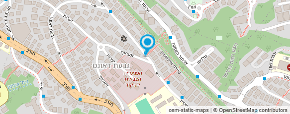 מפת הגעה אל שכונתית פירות וירקות