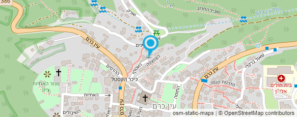 מפת הגעה אל קרן יוחנן