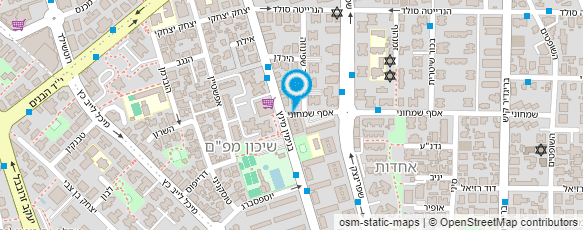 מפת הגעה אל המרכז לפירות וירקות