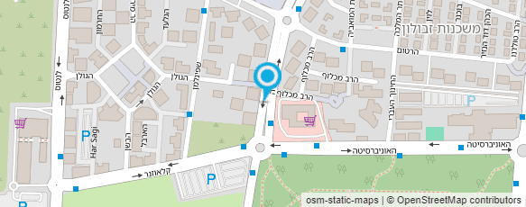 מפת הגעה אל לילך רבינוביץ עיצוב גרפי