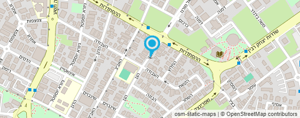 מפת הגעה אל אלמוג קלוגי Clogi-מקום של מעצבים