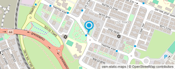 מפת הגעה אל הפיצוציה של סילבה